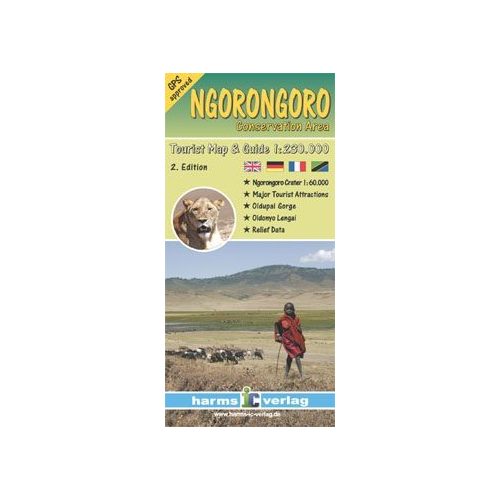 Ngorongoro térkép - Herms
