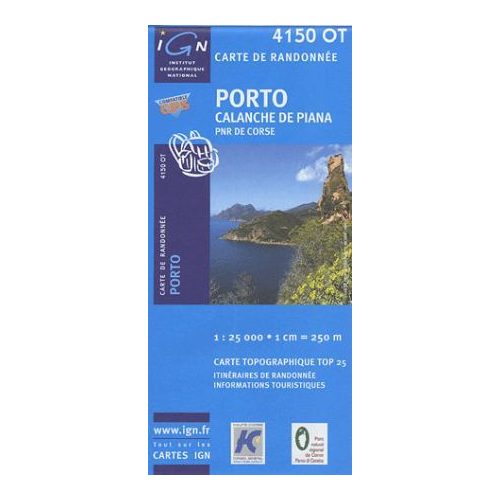 Porto / Calanche de Piana - IGN 4150OT
