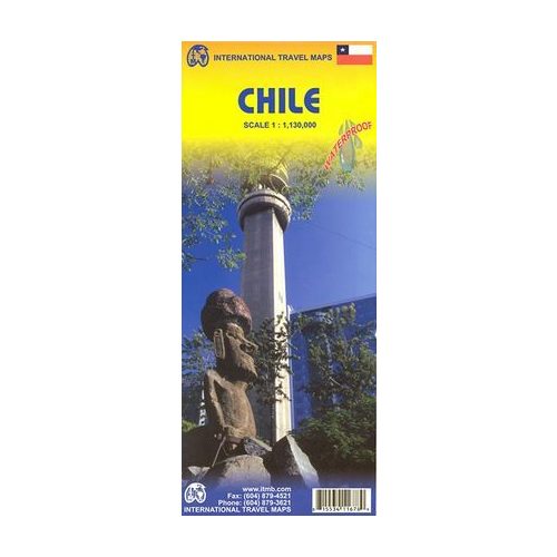 Chile térkép - ITM