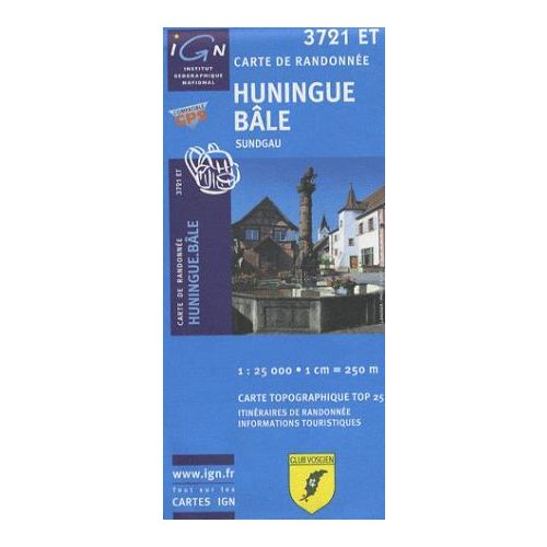 Huningue / Bâle - IGN 3721ET