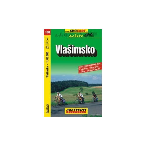 Vlasimsko - SHOCart kerékpártérkép 138