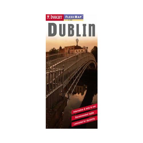 Dublin laminált térkép - Insight