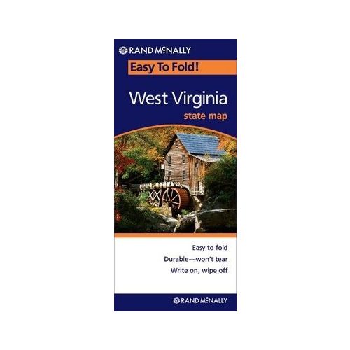 West Virginia (EasyToFold) térkép - Rand McNally 
