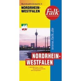 Észak-Rajna-Vesztfália autótérkép - Falk 