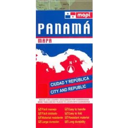 Panama (az ország és a város) térkép - Mapi Americas