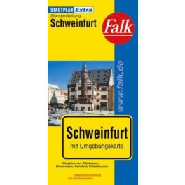 Schweinfurt Extra várostérkép - Falk