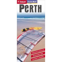Perth laminált térkép - Insight