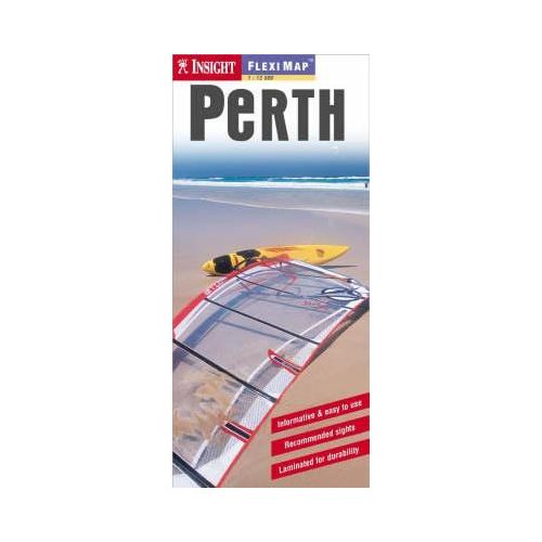 Perth laminált térkép - Insight