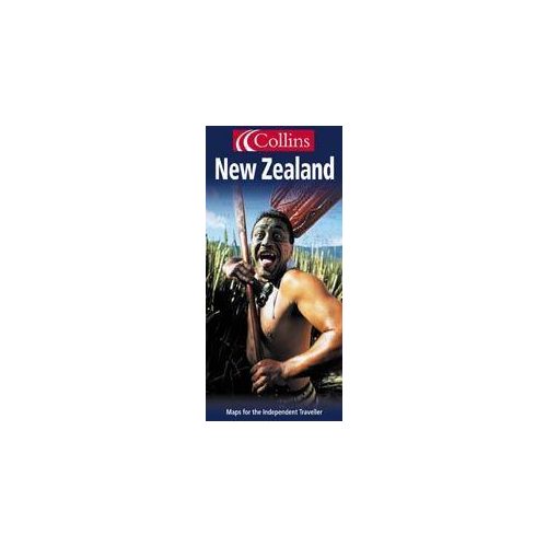 Új-Zéland térkép - Collins