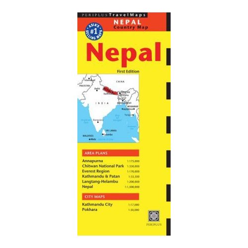 Nepal térkép - Periplus Editions