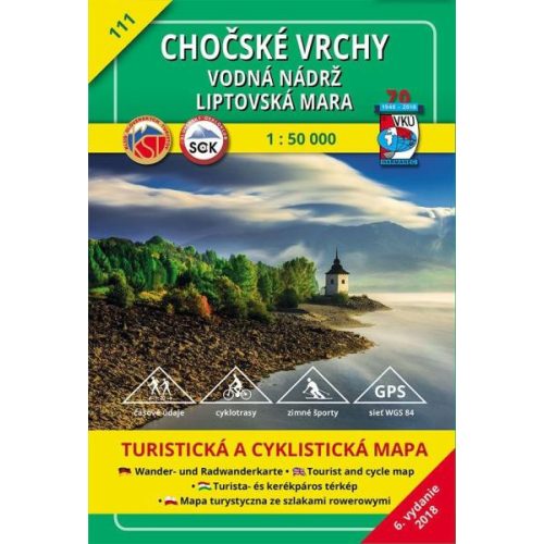 Chočské vrchy & Liptovská mara, hiking map (111) - VKÚ