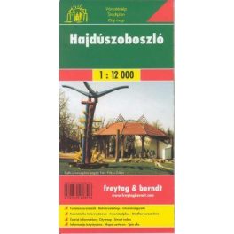 Hajdúszoboszló várostérkép - Freytag-Berndt