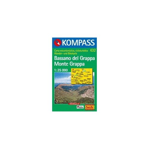 WK 632 Bassano del Grappa - M. Grappa - KOMPASS
