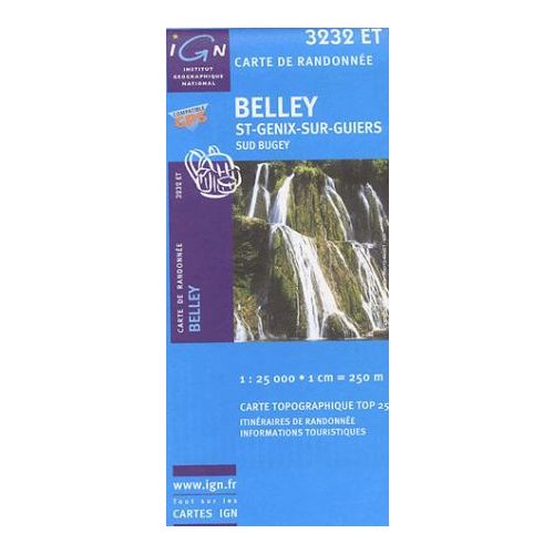 Belley / St-Genix-Sur-Guiers / Sud Bugey - IGN 3232ET