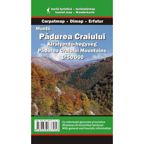 Királyerdő-hegység turistatérkép - Carpatmap & Dimap & Erfatur