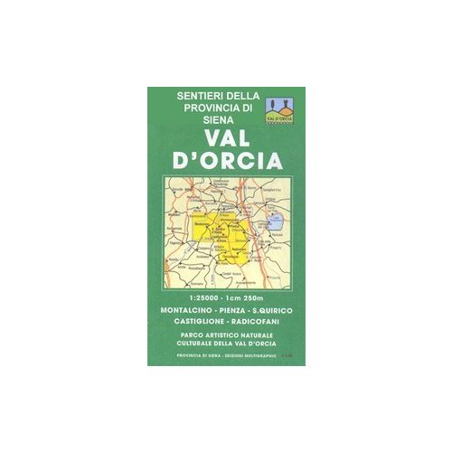 Val d'Orcia térkép (No 515) - Multigraphic 