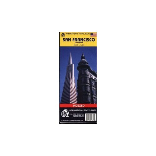 San Francisco térkép - ITM