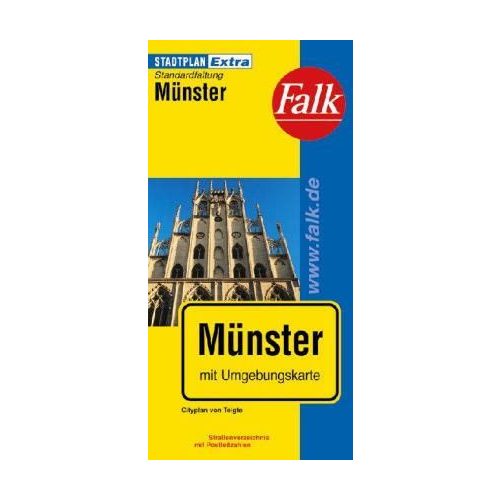 Münster Extra várostérkép - Falk