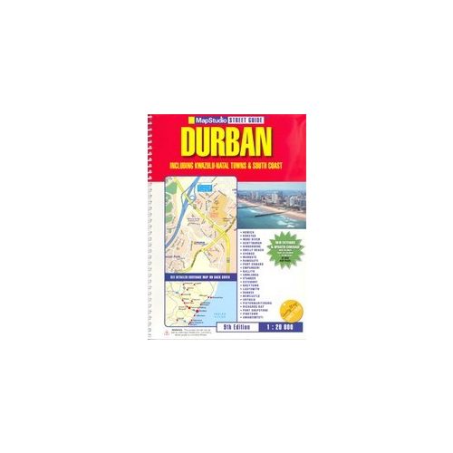Durban & the Towns of Kwa-Zulu Natal atlasz - Map Studio
