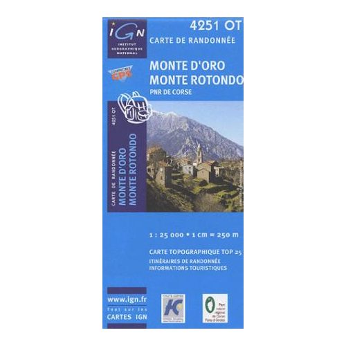 Monte d'Oro / Monte Rotondo - IGN 4251OT