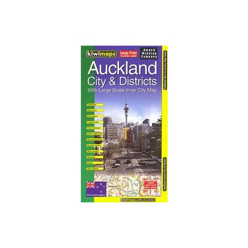 Auckland és környéke térkép - Kiwimaps