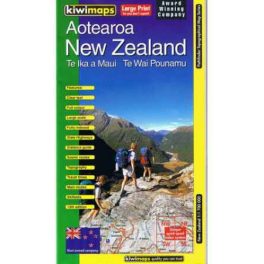 Új-Zéland térkép - Kiwimaps
