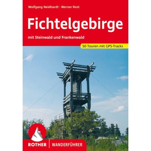 Fichtelgebirge, német nyelvű túrakalauz - Rother