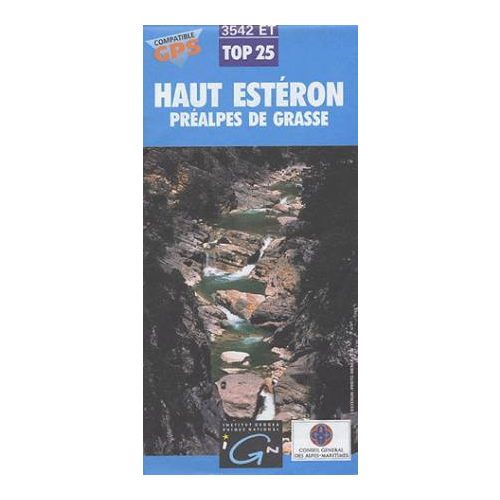 Haut Estéron / Préalpes de Grasse - IGN 3542ET