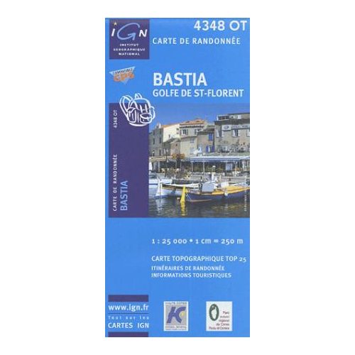 Bastia / Golfe de St-Florent - IGN 4348OT