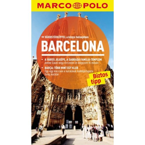 Barcelona, guidebook in Hungarian - Marco Polo
