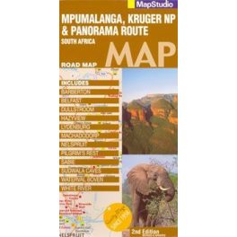 Mpumalanga, Kruger NP & Panorama Route térkép - Map Studio