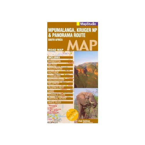 Mpumalanga, Kruger NP & Panorama Route térkép - Map Studio