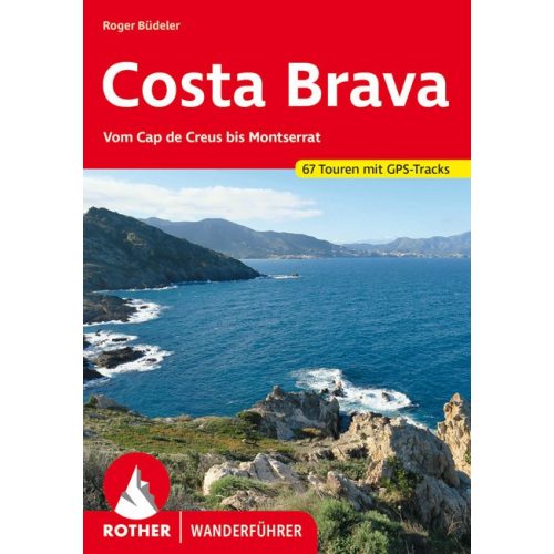 Costa Brava, német nyelvű túrakalauz - Rother