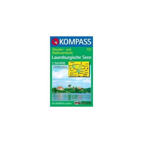 WK 721 Lauenburgische Seen - KOMPASS
