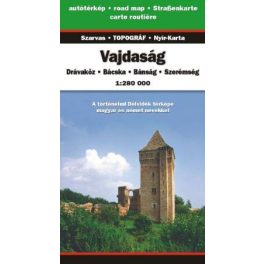 Vajdaság autótérkép - Szarvas & Topográf