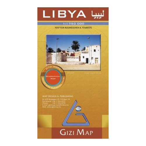 Líbia térkép - Gizimap