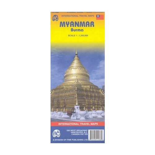 Mianmar térkép - ITM