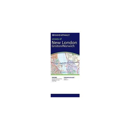 New London, CT térkép - Rand McNally
