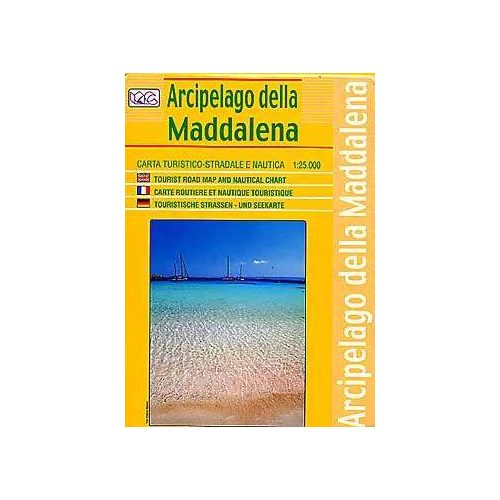 Maddalena-szigetek térkép - LAC