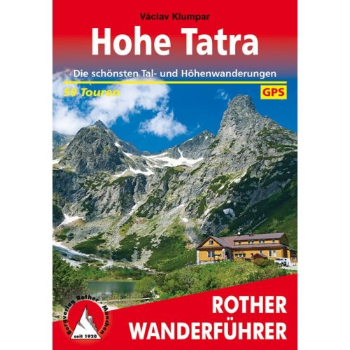 High Tatra Mountains, hiking guide in German - Rother