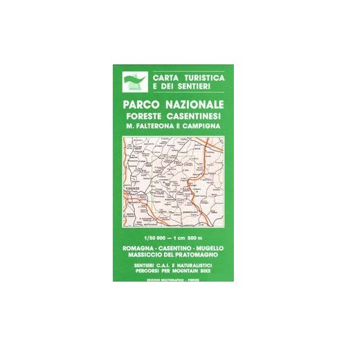 Foreste Casentinesi National Park térkép (No 710) - Multigraphic 