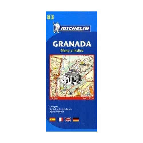 Granada, city map - Michelin