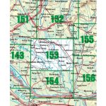 Duna menti síkság, Deáki turistatérkép (153) - VKÚ