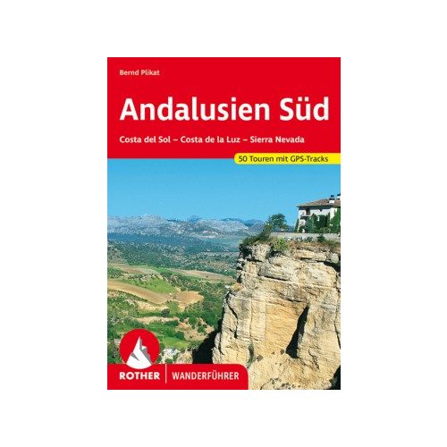 Andalúzia (dél), német nyelvű túrakalauz - Rother