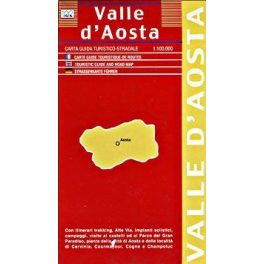 Valle d'Aosta, travel map - LAC
