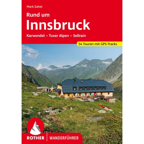 Around Innsbruck, hiking guide in German - Rother