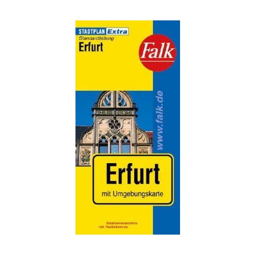 Erfurt Extra várostérkép - Falk