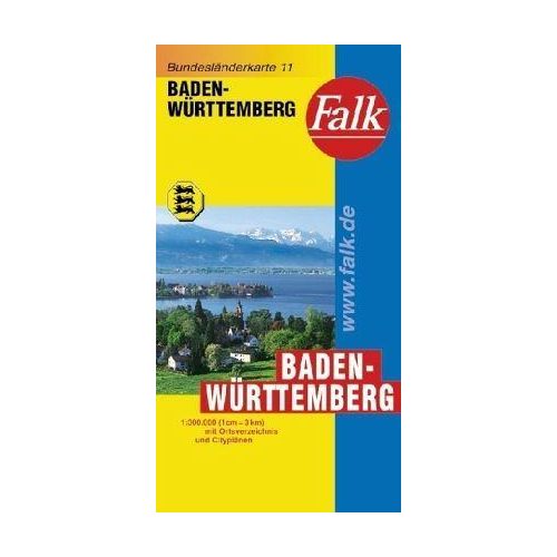 Baden-Württemberg autótérkép - Falk 