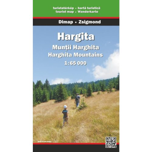 Harghita Mountains, hiking map - Dimap