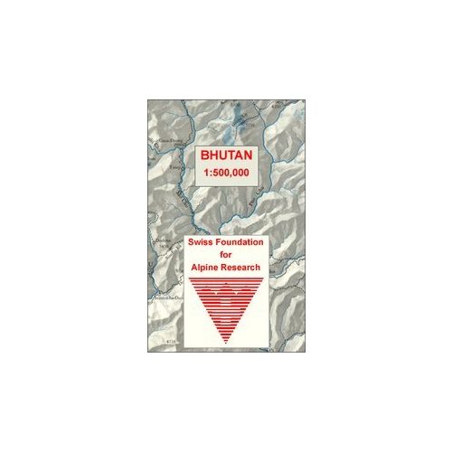 Bhutan Himalaya térkép - SSAF